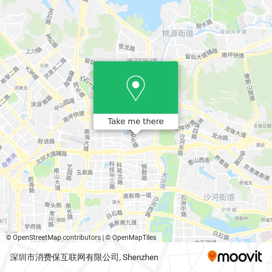 深圳市消费保互联网有限公司 map