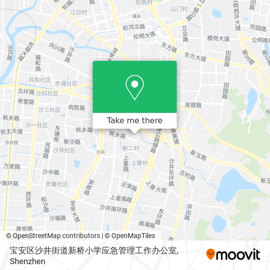 宝安区沙井街道新桥小学应急管理工作办公室 map