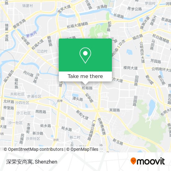 深荣安尚寓 map