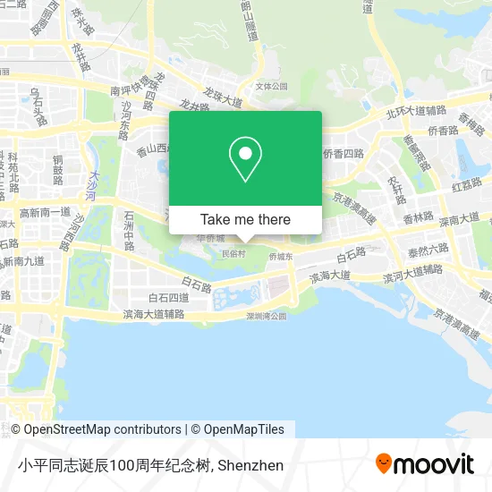 小平同志诞辰100周年纪念树 map