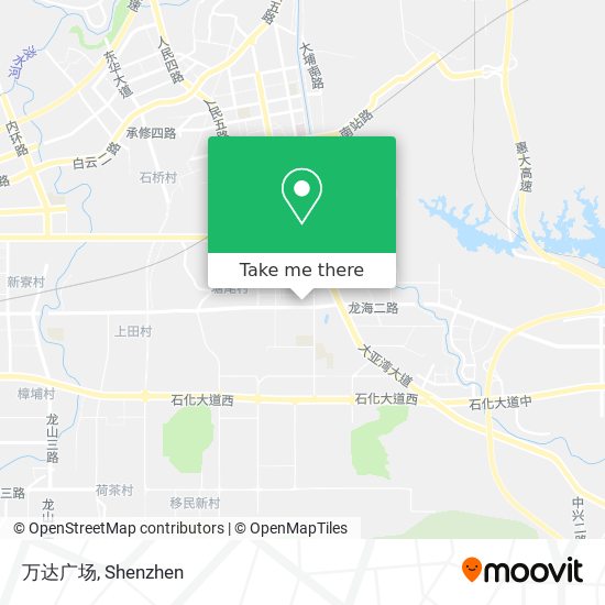 万达广场 map