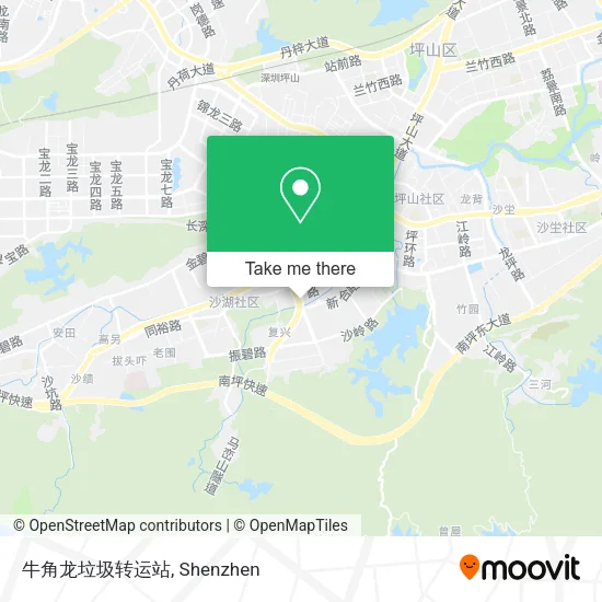 牛角龙垃圾转运站 map