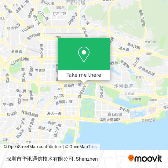 深圳市华讯通信技术有限公司 map