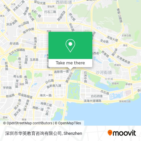 深圳市华英教育咨询有限公司 map