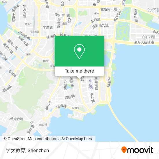 学大教育 map