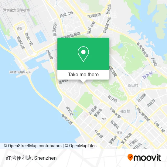 红湾便利店 map