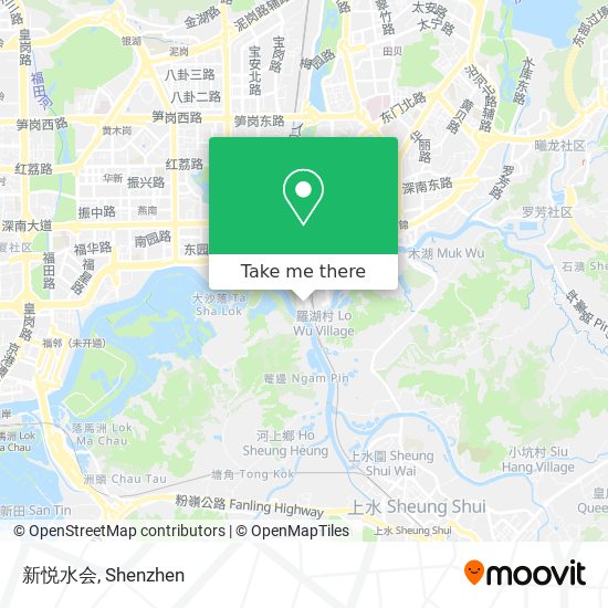 新悦水会 map