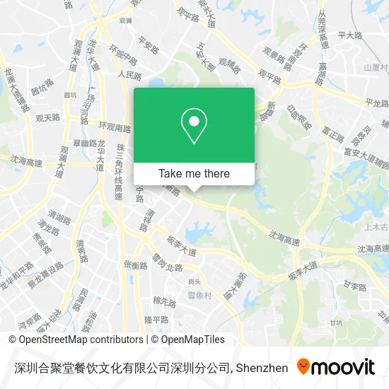 深圳合聚堂餐饮文化有限公司深圳分公司 map
