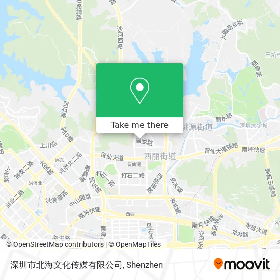 深圳市北海文化传媒有限公司 map
