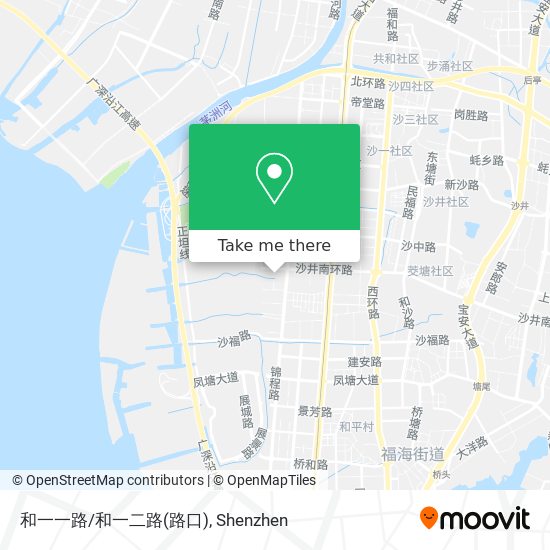 和一一路/和一二路(路口) map