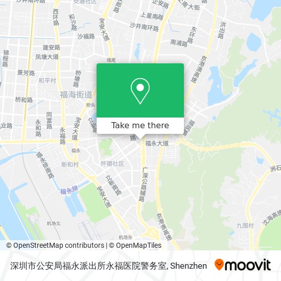 深圳市公安局福永派出所永福医院警务室 map