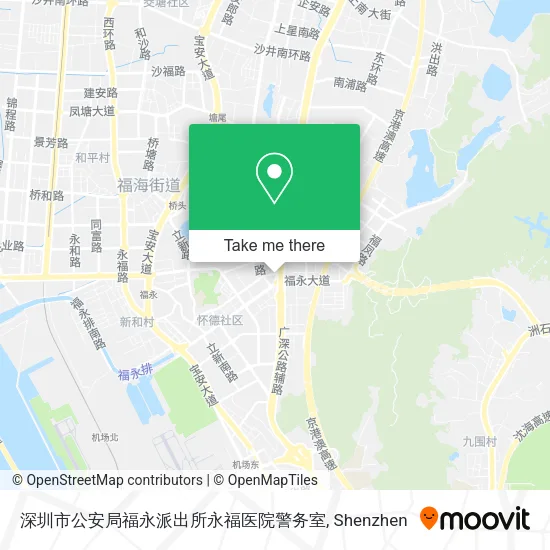深圳市公安局福永派出所永福医院警务室 map