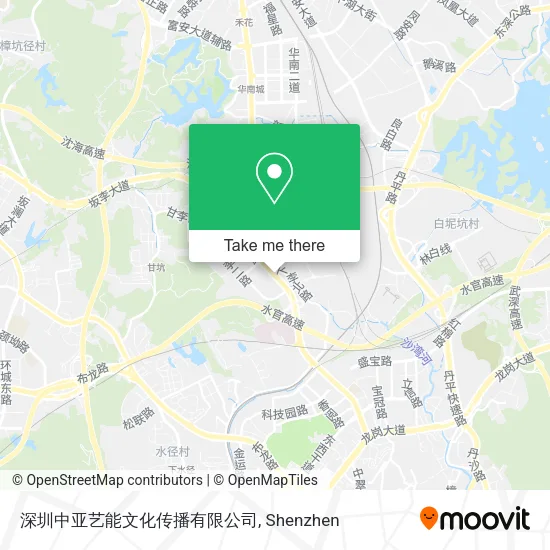 深圳中亚艺能文化传播有限公司 map