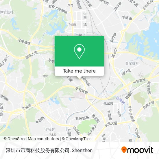 深圳市讯商科技股份有限公司 map
