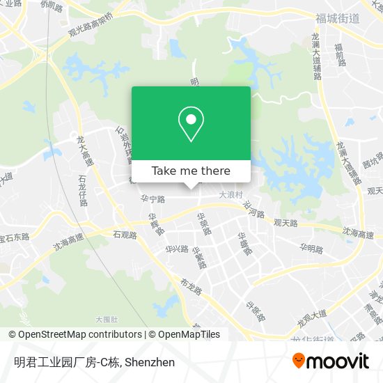 明君工业园厂房-C栋 map