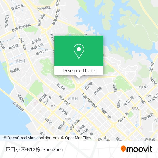 臣田小区-B12栋 map