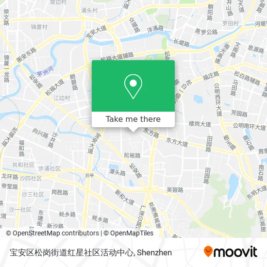 宝安区松岗街道红星社区活动中心 map