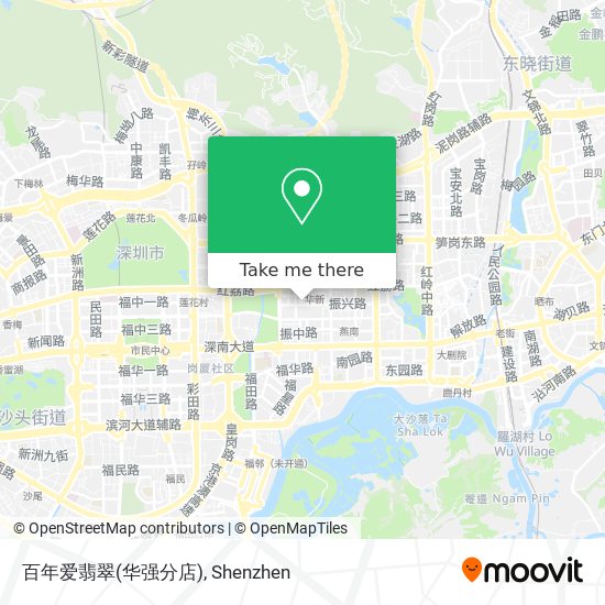 百年爱翡翠(华强分店) map
