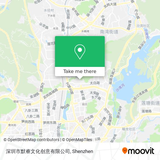 深圳市默睿文化创意有限公司 map