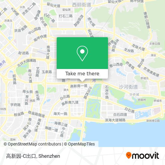 高新园-C出口 map