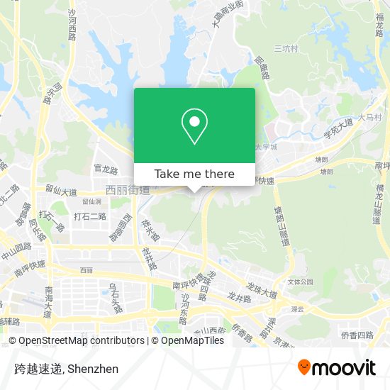跨越速递 map