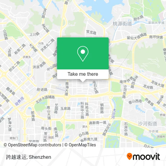 跨越速运 map