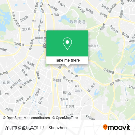 深圳市福盈玩具加工厂 map