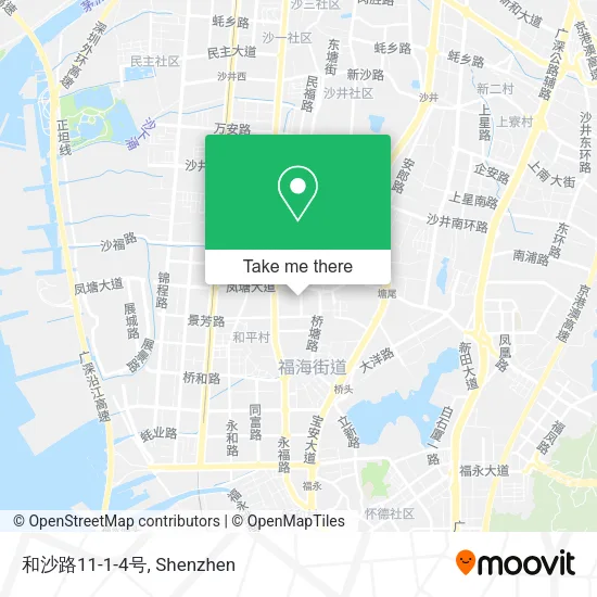 和沙路11-1-4号 map
