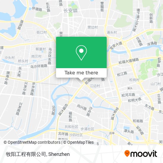 牧阳工程有限公司 map
