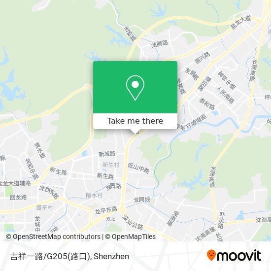 吉祥一路/G205(路口) map