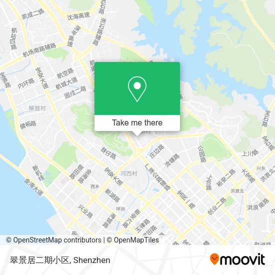 翠景居二期小区 map