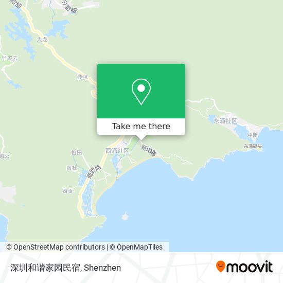 深圳和谐家园民宿 map