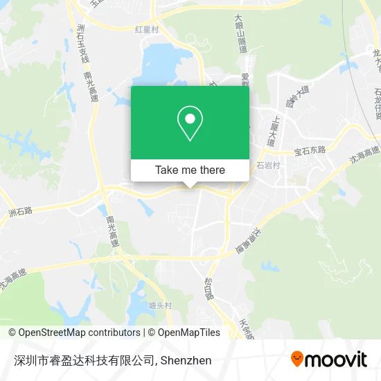 深圳市睿盈达科技有限公司 map