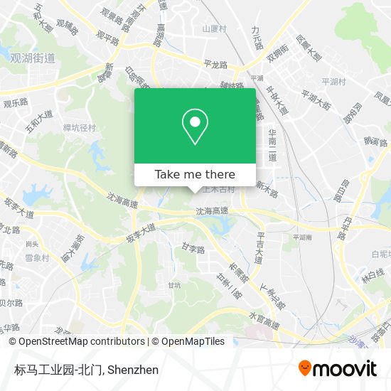 标马工业园-北门 map