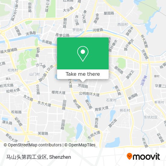 马山头第四工业区 map