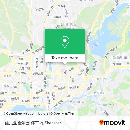 佳兆业·金翠园-停车场 map