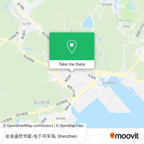 金港盛世华庭-地下停车场 map