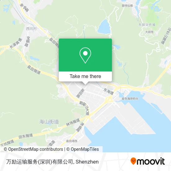 万励运输服务(深圳)有限公司 map