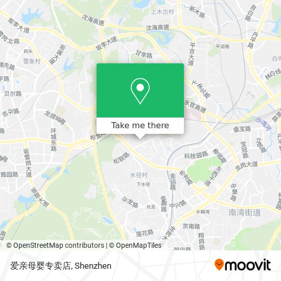 爱亲母婴专卖店 map