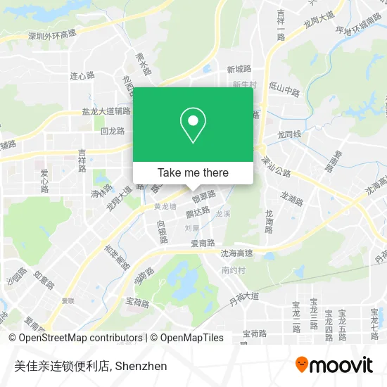 美佳亲连锁便利店 map