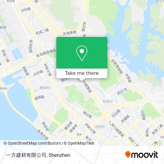 一方建材有限公司 map
