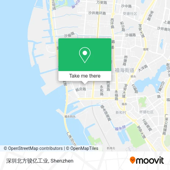 深圳北方骏亿工业 map