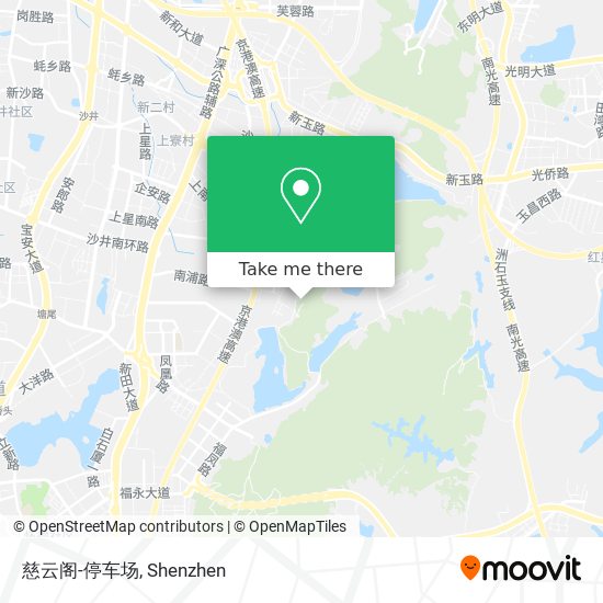 慈云阁-停车场 map