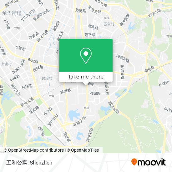 五和公寓 map