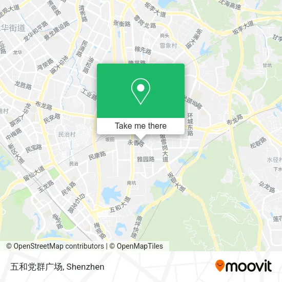 五和党群广场 map