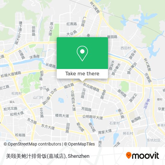 美颐美鲍汁排骨饭(嘉域店) map