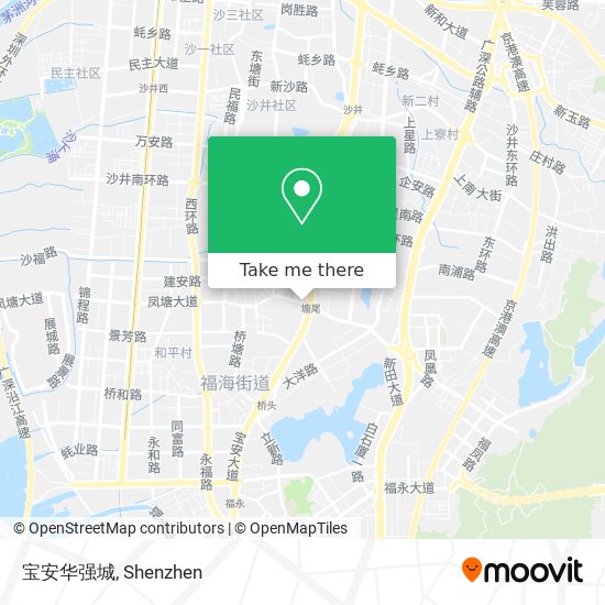 宝安华强城 map