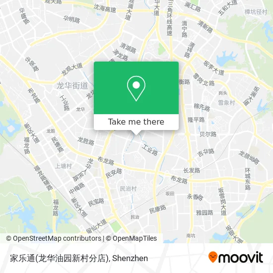 家乐通(龙华油园新村分店) map