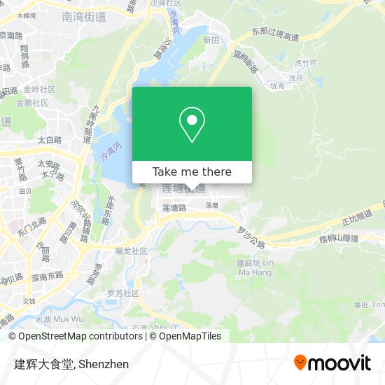 建辉大食堂 map