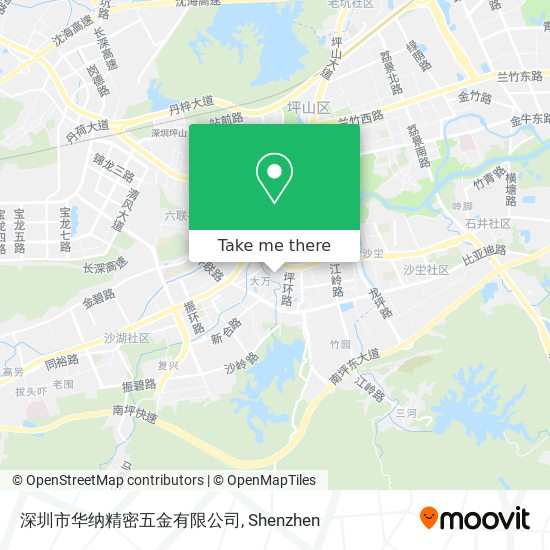深圳市华纳精密五金有限公司 map
